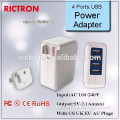 Universal Travel Adapter with 4 USB Port charger